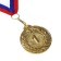 Prize medal 004 diam 5 cm. 1 place. The color of evil. With a ribbon