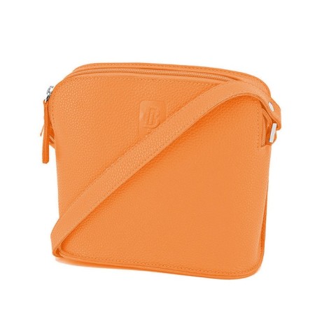 Women's bag (B2814-10140) genuine leather, orange, 19x4.5x17 cm