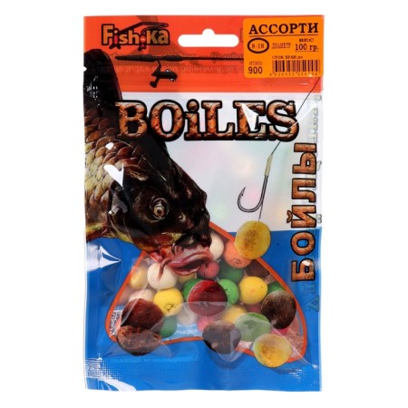 Boilles Fish.ka Assorted, 8-18 mm, 100 g-1