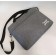 Document bag (oxford) gray with black sling
