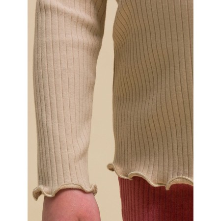 Jumper for girls, height 92 cm, sandy color-4