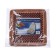 Nova Bright massage capture, bamboo plates, brown