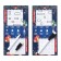 Board Game Sea battle symbol of the year "Snake Battle", 2 marker markers, 2 wood fields