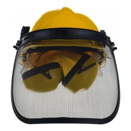 Protective helmet Champion C1001, shield, headphones, headphones-1