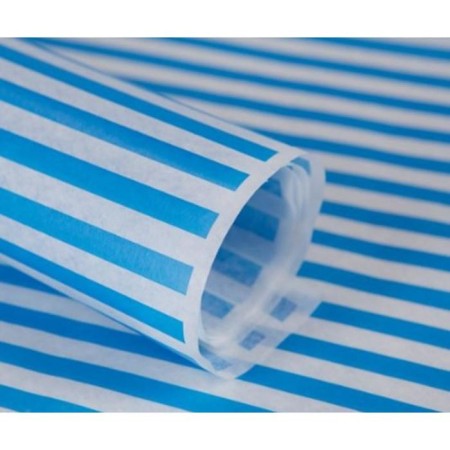 Siliconized "stripes", blue, for baking, 0.38 x 5 m 5 m-3