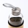 A glass bottle in a “Voyage” cover, 750 ml, h = 25 cm, color mix