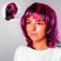 Carnival wig "Kare", 100 g, 2 colors mix