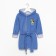 Dark blue/dinosaurus robe, height 110, Makra, 100% cotton