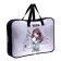 Folder with A4+handles, 360 x 290 x 70 mm, textile, Erich Krause Romantic Girl 57594