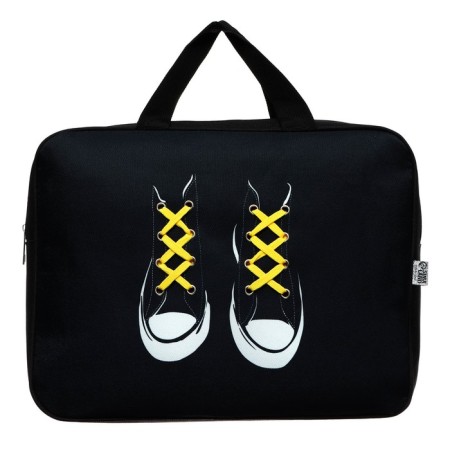 Textile folder calligrata "sneakers", 35 x 27 x 7 cm-1