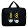 Textile folder calligrata "sneakers", 35 x 27 x 7 cm