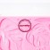 Mold Dolyana "Tropical Leaves", silicone, 20.7 × 12 cm, pink color