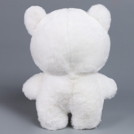 Soft toy "cat", 23 cm, white color-2
