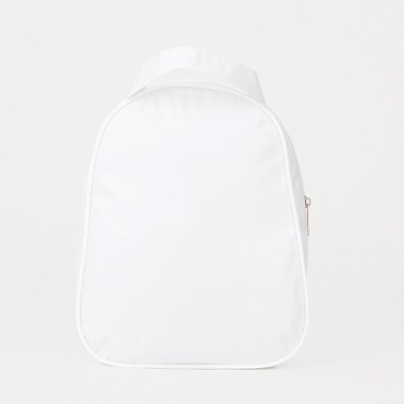 Cosmetic bag with a lightning, with a pen, white color-2
