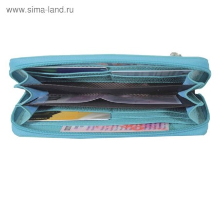 Wallet, turquoise, fleet-1