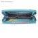 Wallet, turquoise, fleet