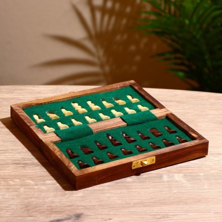 Chess wood, 18x18.5x2 cm-3