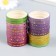 Adhesive tape Paper "Dream Waltz" set 20 pcs width. 0.5 cm dl. 2 m 4x10 cm