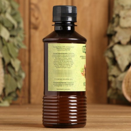 Fragrance for the bath and bath "Cedar", natural, 250 ml., "Dobroparov"-4