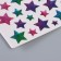 Stickers for creativity plastic "Gradient. Star" 22x9.5 cm