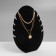 Cuts stand, chains "Oval" 5 seats, 20 × 1.5 × 28, black color