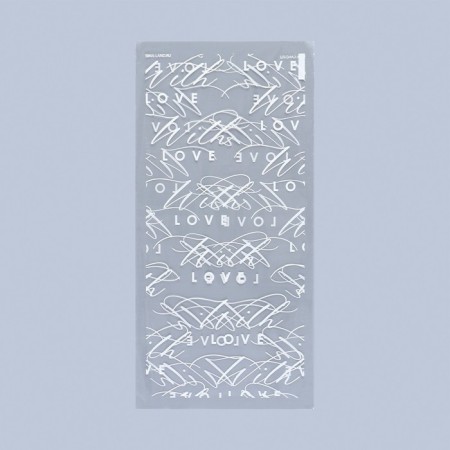 Propylene package "With Love", 14 x 29 cm-1