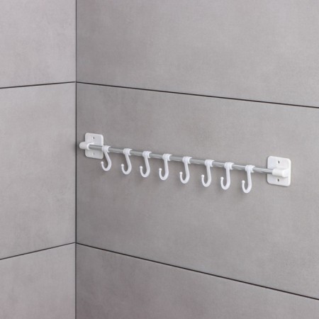 Towel holder, 8 hooks, 45 cm-1