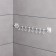 Towel holder, 8 hooks, 45 cm