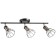 Lamp "Boston" 3x60W E14 black/copper