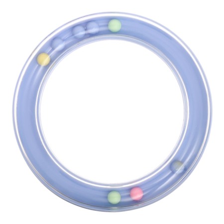 A set of rattles with lavender teethers, MIX color-6