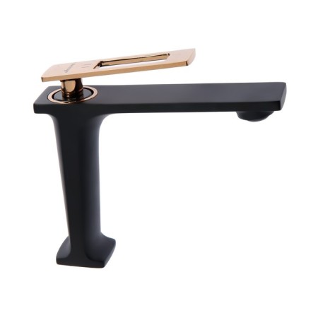 Accoona A90127FW shell mixer, single -leaf, pour length 134 mm, black
