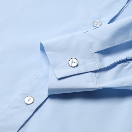 Women's blouse Minaku: Casual Collection Blue Color, Rr. 50-7