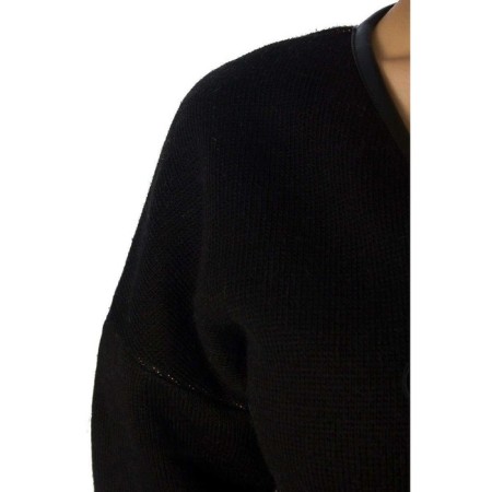 Cardigan female, size 48, black color-2