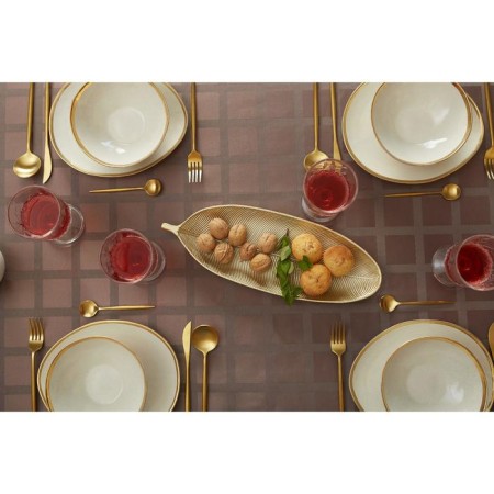 The tablecloth "Ethel" Geometry 150*180 +/- 3cm, cell, pl. 192 g/m2, hl with VGMO-5