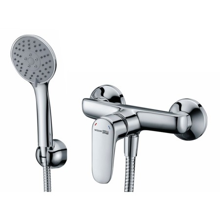 Shower mixer Wasserkraft Vils 5602, single -leaf, watering can, without spout, chrome