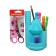 A desk of a desktop on a rotating stand of 5 items, Erichkrause Mini Desk, Pastel Mint, plastic, mint