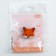 The dalisman icon is wooden "Fox", 3.5 x 3.3 cm