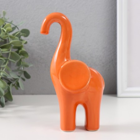 Souvenir Ceramics "Elephant, trunks" Color Mix 6x8x15 cm-5