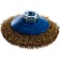 Brush for Ushm bison 35267-100_z02, "plate", twisted, brass, steel, 0.3 mm