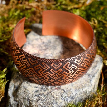 Bracelet "Crase of Grass", plate
