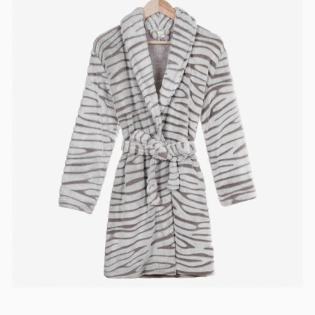 Wellsoft Ronit robe, size, size S, color gray,-1