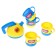 Set of dishes, Smeshariki, in a container