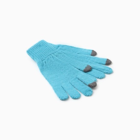 Sensory gloves, blue color, river 18-1