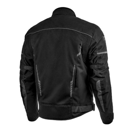 Men's jacket Moteq Dallas, Textile, Size S, Black Color-1
