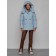 Winter jacket female, size 50, blue color