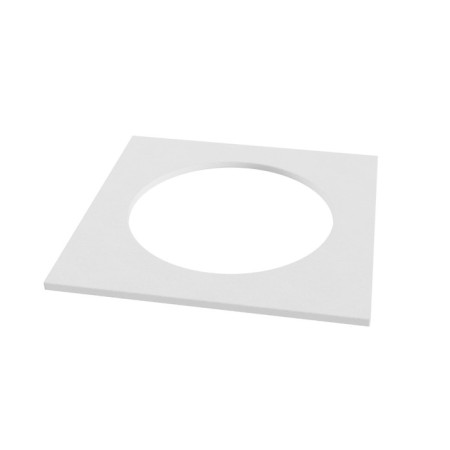 Decorative frame Maytoni Kappell DLA040-02W, 100x100x3 mm, white