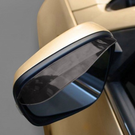 Visor on the rear -view mirror, black, set 2 pcs-1