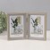 Photo frame Plastic in 2 photos 10x15 cm "Fit on Mokko" with gold stroke