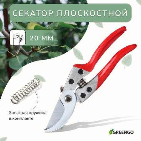 Planning coater, 9 "(23 cm), with plastic handles, Greengo