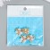 Decor for creativity Metal "3 pearls with leaves, rhinestones" set of 4 pcs 2.3x2.3 cm